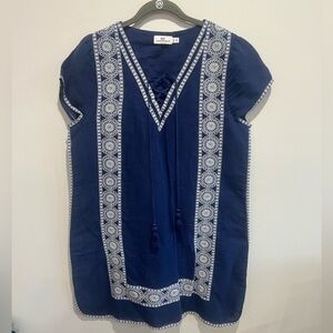 Vineyard Vines Lace up Tunic Dress size 16